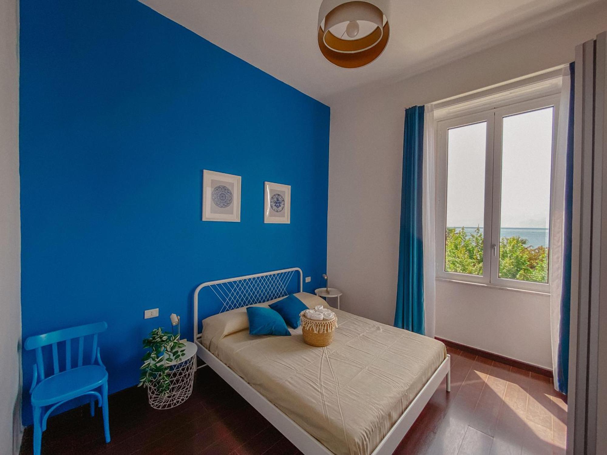 Blue Sea View Apartment ساليرنو المظهر الخارجي الصورة