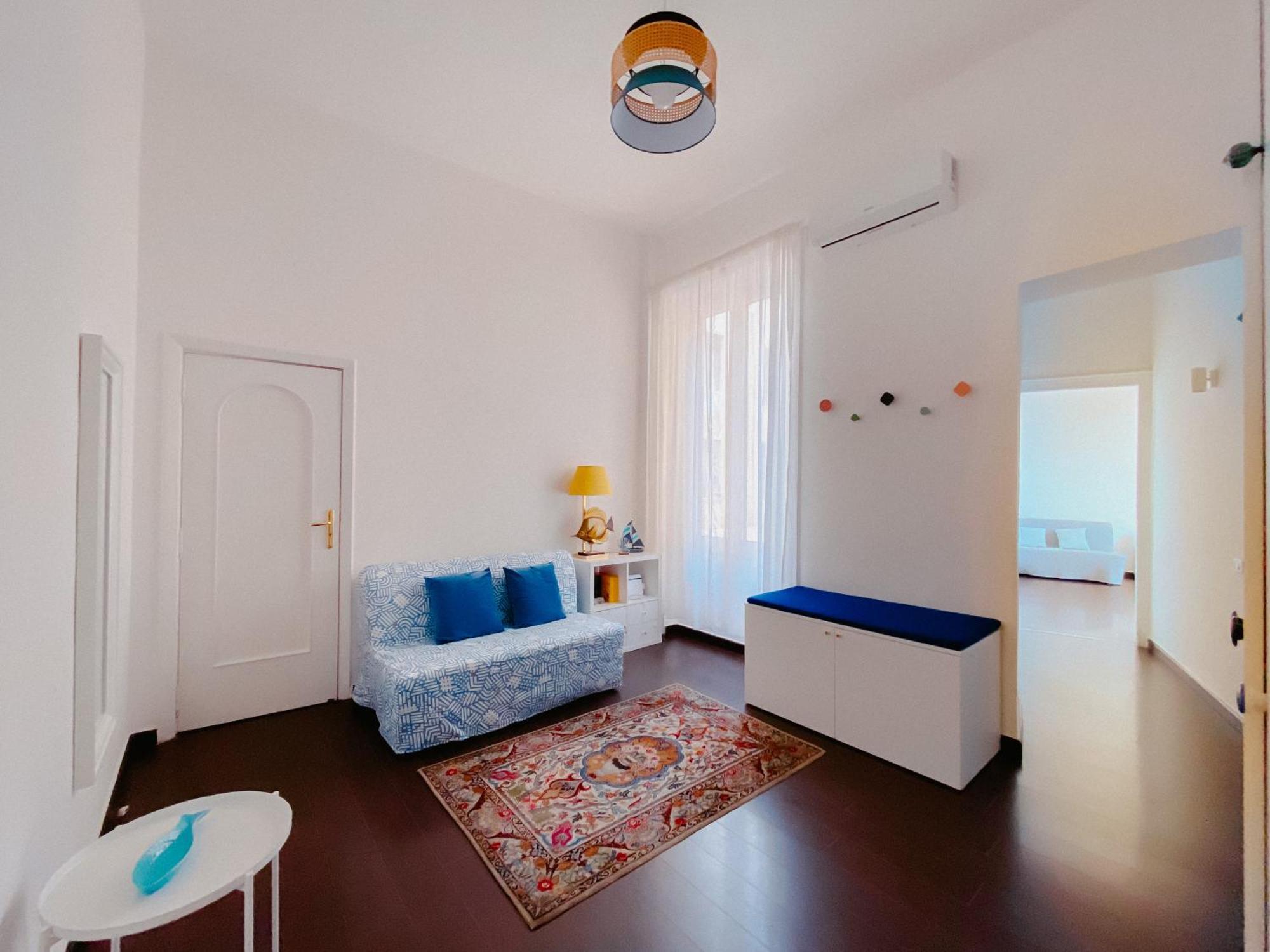 Blue Sea View Apartment ساليرنو المظهر الخارجي الصورة